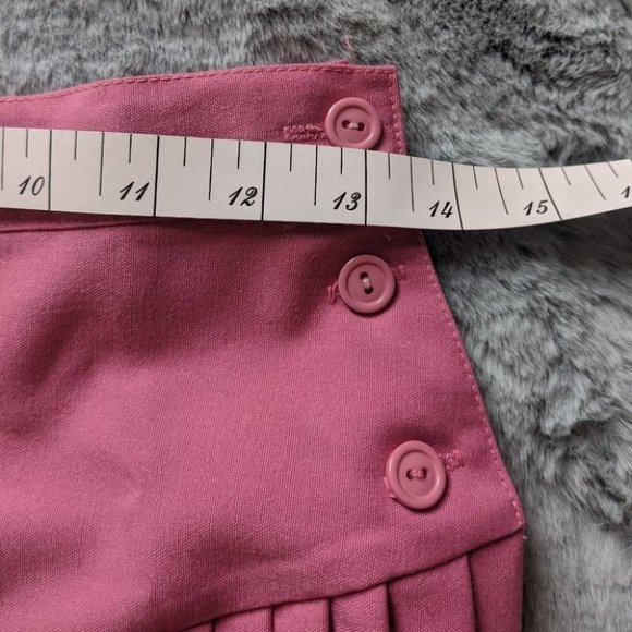 Vintage Pleated Skirt Pink - Picture 5 of 7